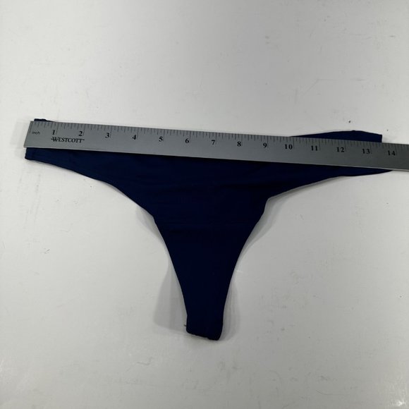 Hanes Women's Size 5 Small Panty Thong Blue New Without Tags - Picture 4 of 6